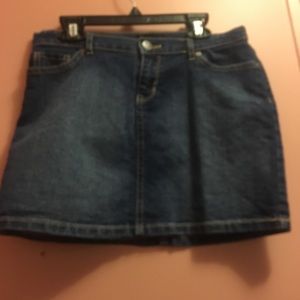 Jean skirt